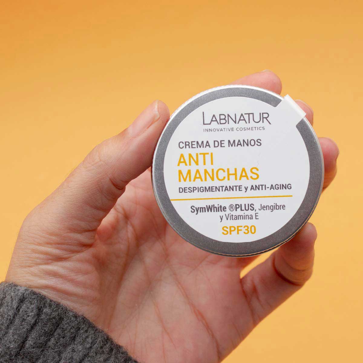 Crema de Manos Antimanchas Labnatur 50 ml | SymWhite Plus y Jengibre | SPF30 | Tono Uniforme | Vegano_5