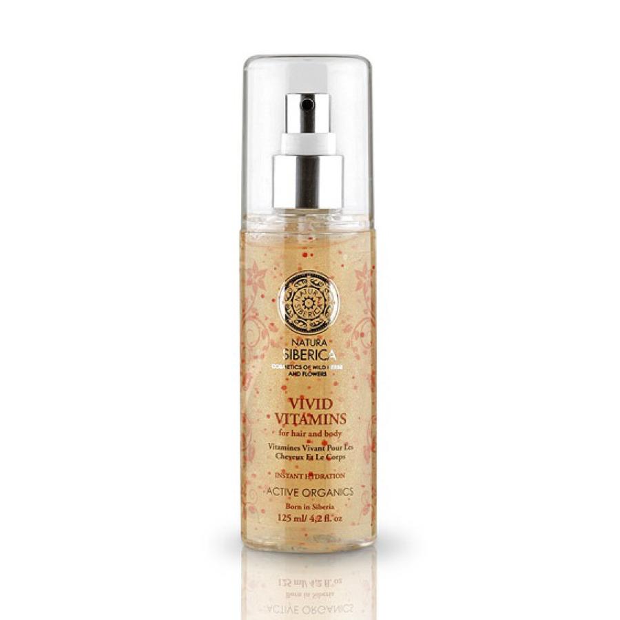 Vitaminas vivas Cabello y Cuerpo Natura Sibérica, 125 ml
