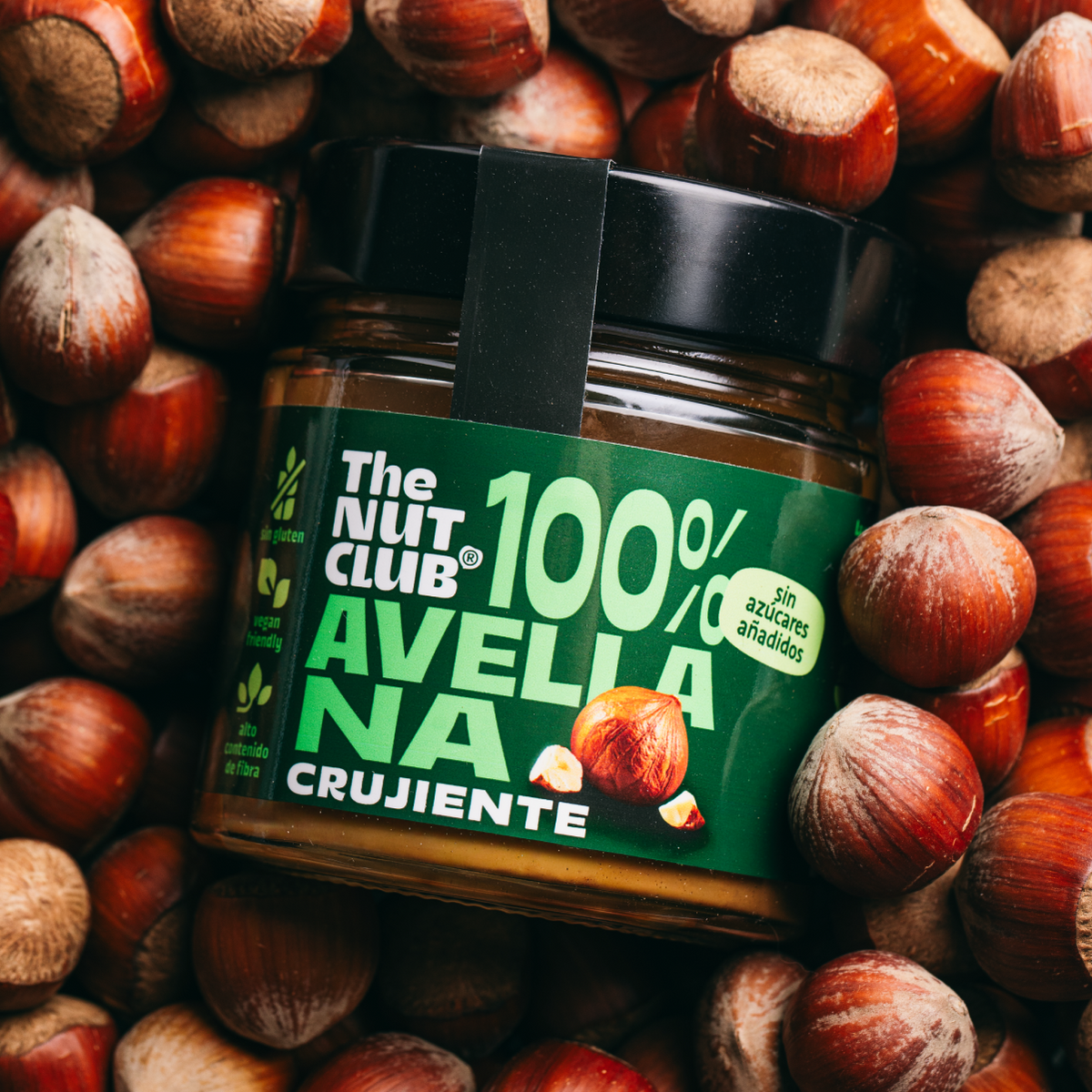 Pack crema 100% avellana nacional 6 uds The Nut Club 1080g_2