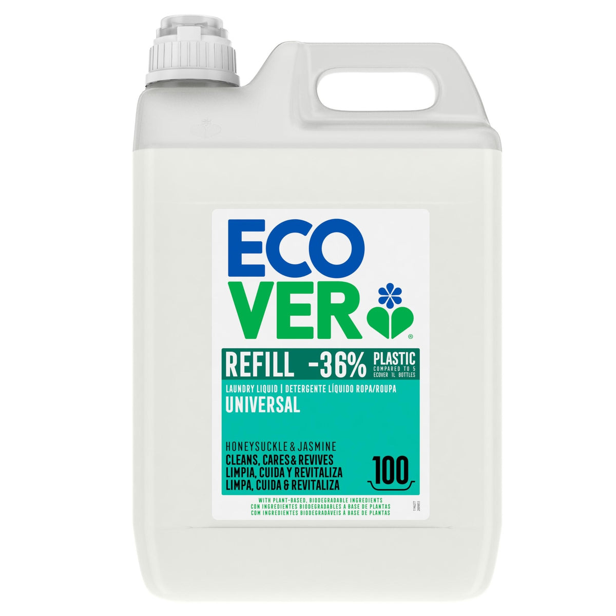 Detergente Líquido Universal Ecover 5 L