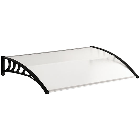 Tejadillo De Protección Outsunny Transparente 120x90x25 Cm_0