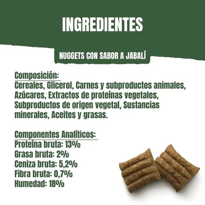 AdVenturos Nuggets Jabalí salvaje 90 g