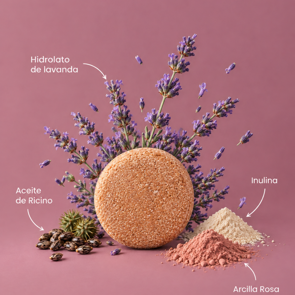 Champú de Lavanda para cabello normal, Sabsolids 70g_2