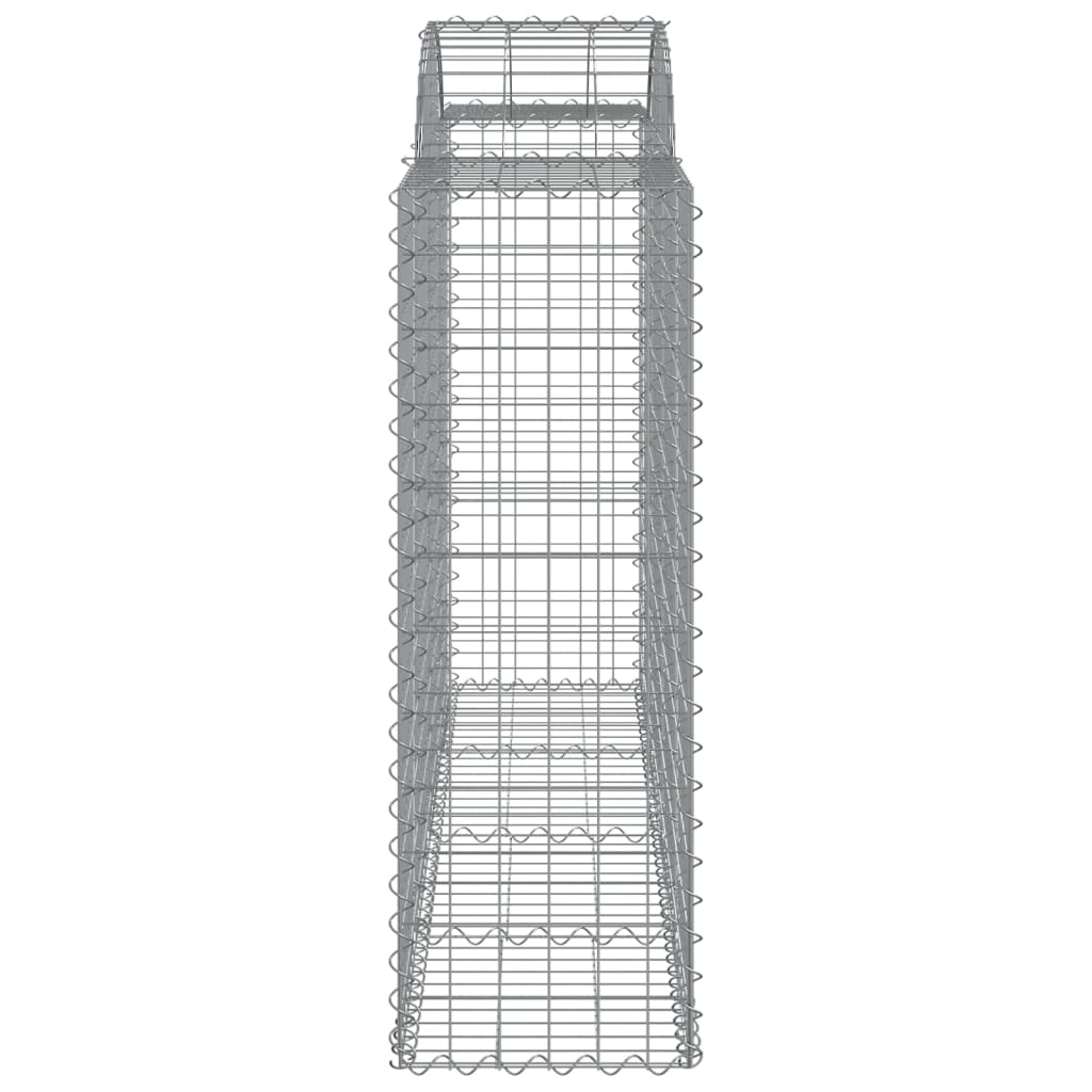 Cestas Gaviones 10 Uds Forma De Arco Hierro 200x50x120/140 Cm_4