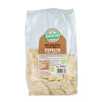 Mini Crackers de Trigo de Espelta Biocop 250 g