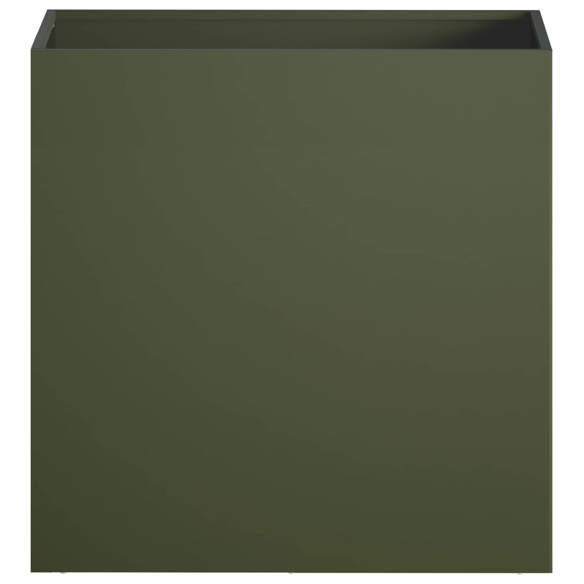 Macetero De Jardín 2 Uds. Verde Oliva 50 X 30 X 40 Cm_3