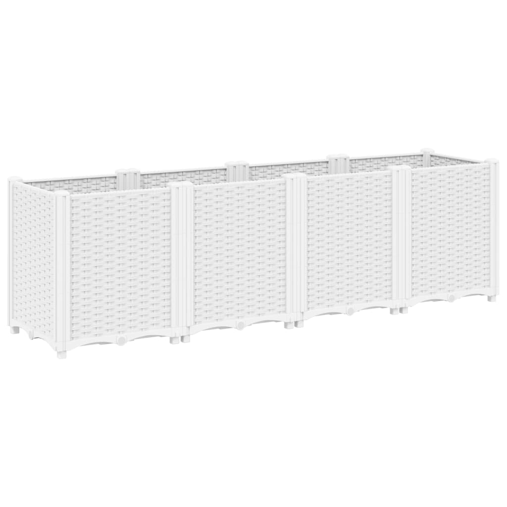 Jardinera Pp Blanco 160x40x53 Cm_0