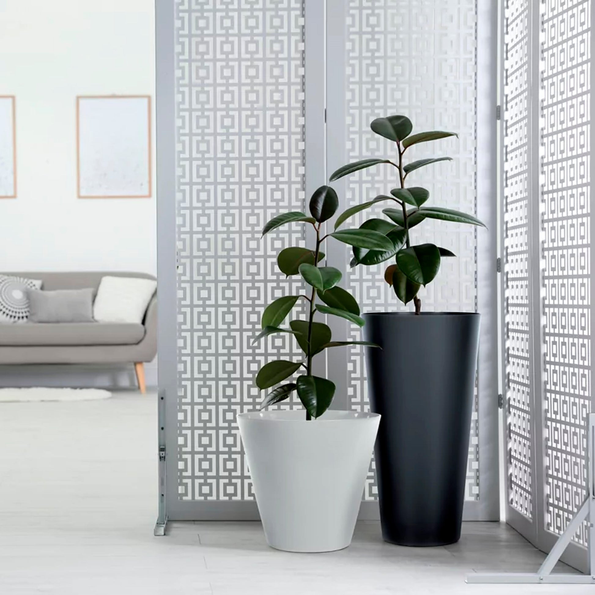 Maceta Tubus 7l., Dimensiones (mm) 250x250x233, Color Antracita_4