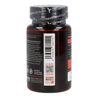 Astaxantina con CoQ10 Sevens Nutrition 60 cápsulas