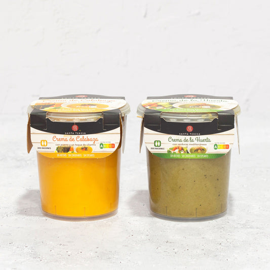 Pack 2 Cremas: Calabaza 400ml + Huerta 400ml_0