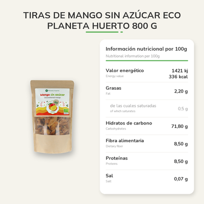 Información nutricional