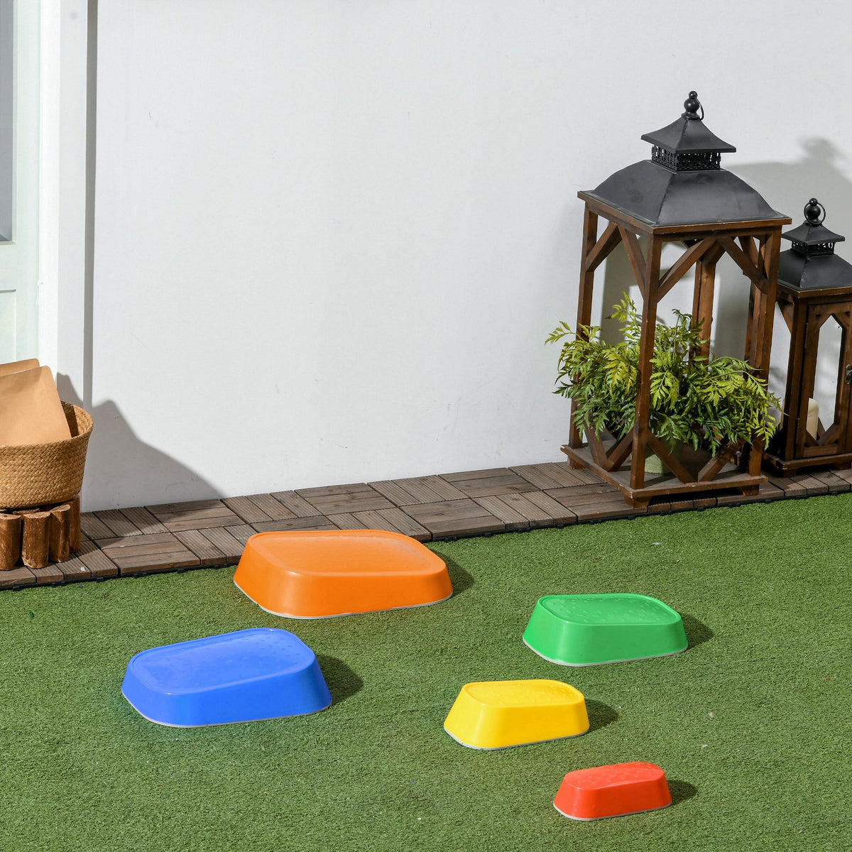 Zonekiz Piedras De Equilibrio Para Niños De 3-8 Años 36x27,5x31 Cm Multicolor_1