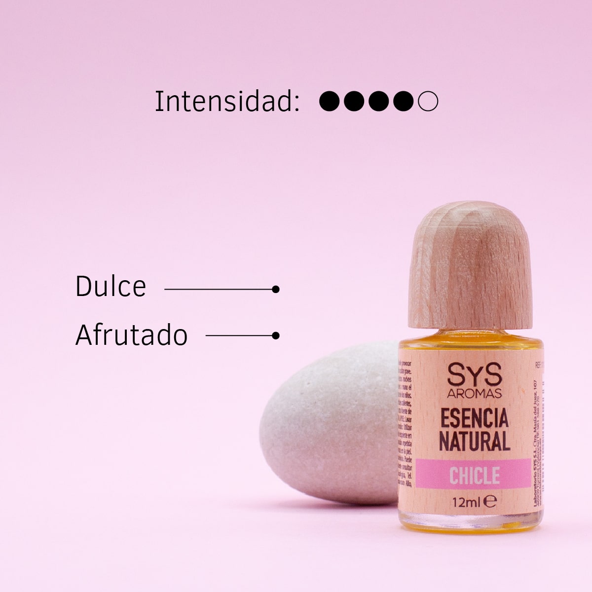 Esencia Natural Chicle SYS Aromas 12 ml | Aroma Dulce y Afrutado | Para Quemadores y Humidificadores_2