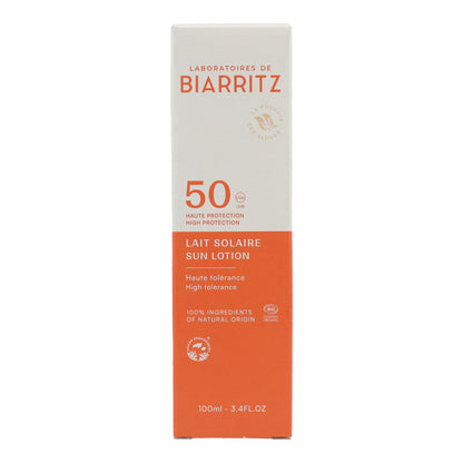 Loción Solar Corporal SPF 50 Laboratorios Biarritz 100 ml