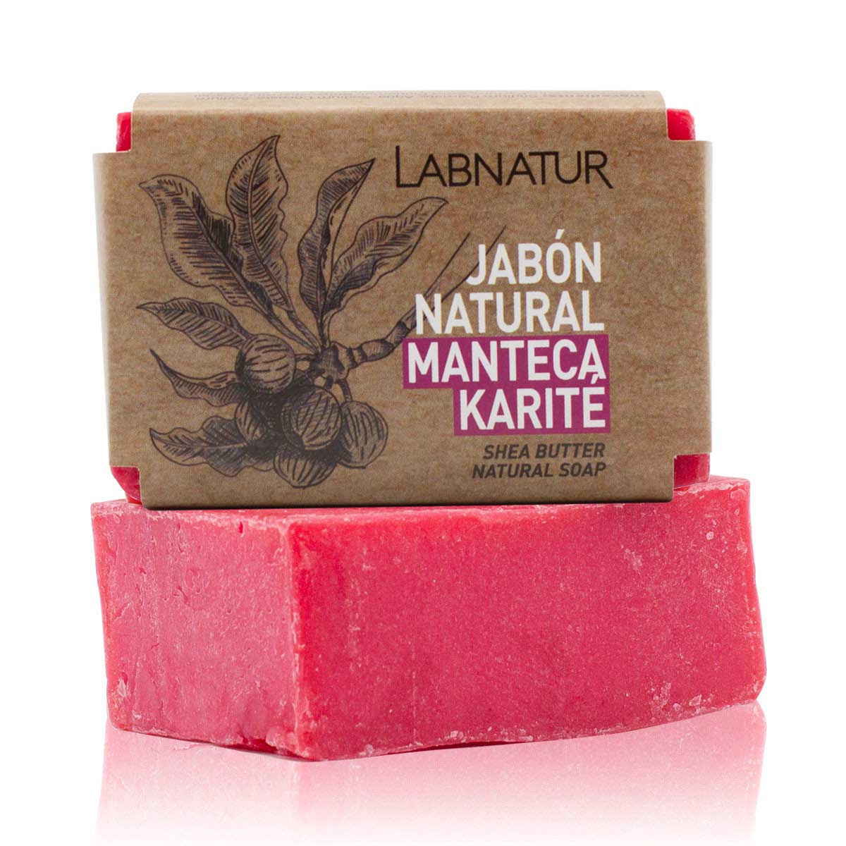 Jabón Natural Manteca de Karité Labnatur 100 g | Nutre y Protege | Piel Seca | Vegano_0