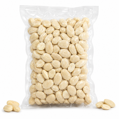 Almendras Peladas Queen Marcona Bio - Envasadas Al Vacío - 800 G | Fruto Seco Premium, Snack Vegano Natural_0