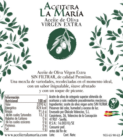 Aceite De Oliva Virgen Extra 3 L Pet Cosecha 2025-2026_2