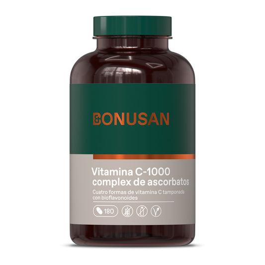 Vitamina C-1000 complex de ascorbatos Bonusan 180 comprimidos