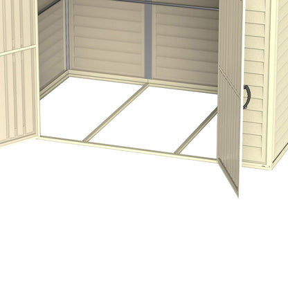 Caseta Jardín Duramate 8×6 Pvc Marfil_2