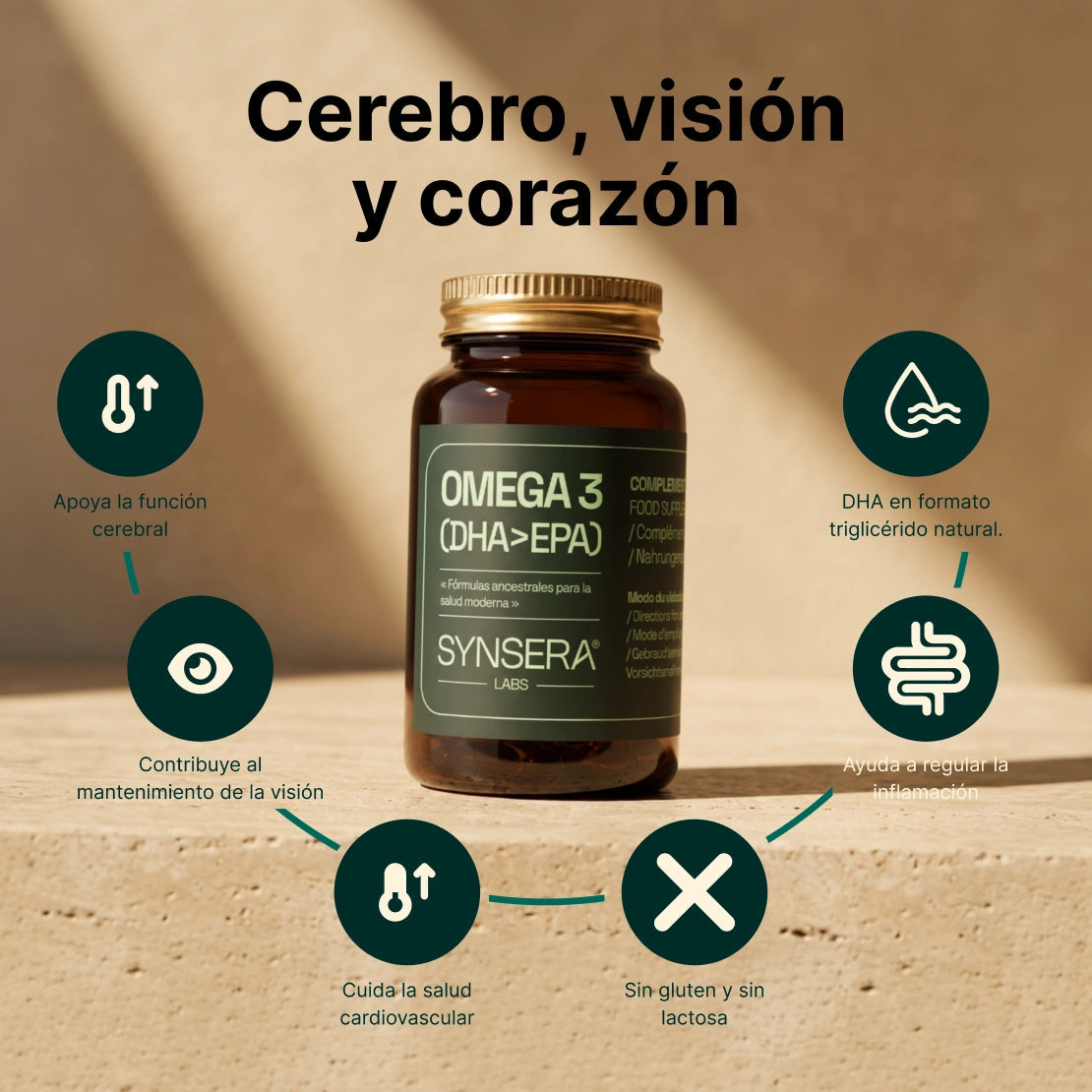 Omega 3 (dha > Epa) 90 Cápsulas Synsera Labs_2