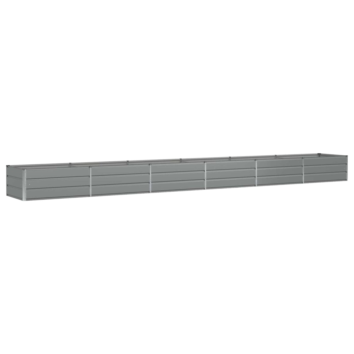 Jardinera Gris Claro 600 X 80 X 45 Cm Acero_0