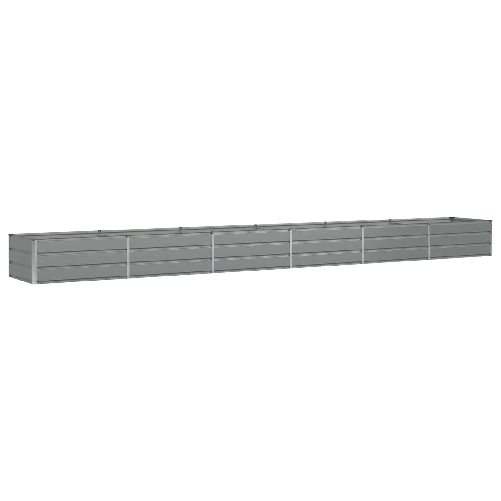 Jardinera Gris Claro 600 X 80 X 45 Cm Acero_0