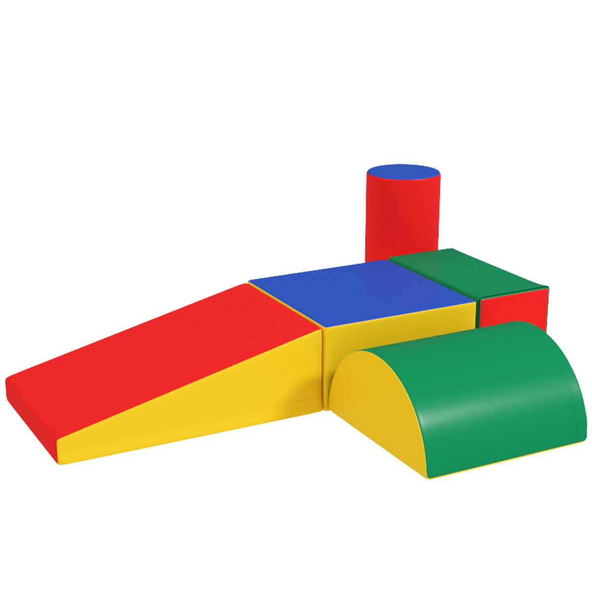 Bloques De Espuma Homcom Pu, Epe Multicolor 40.6x40.6x20.3 Cm 3d0-004v02mx_0