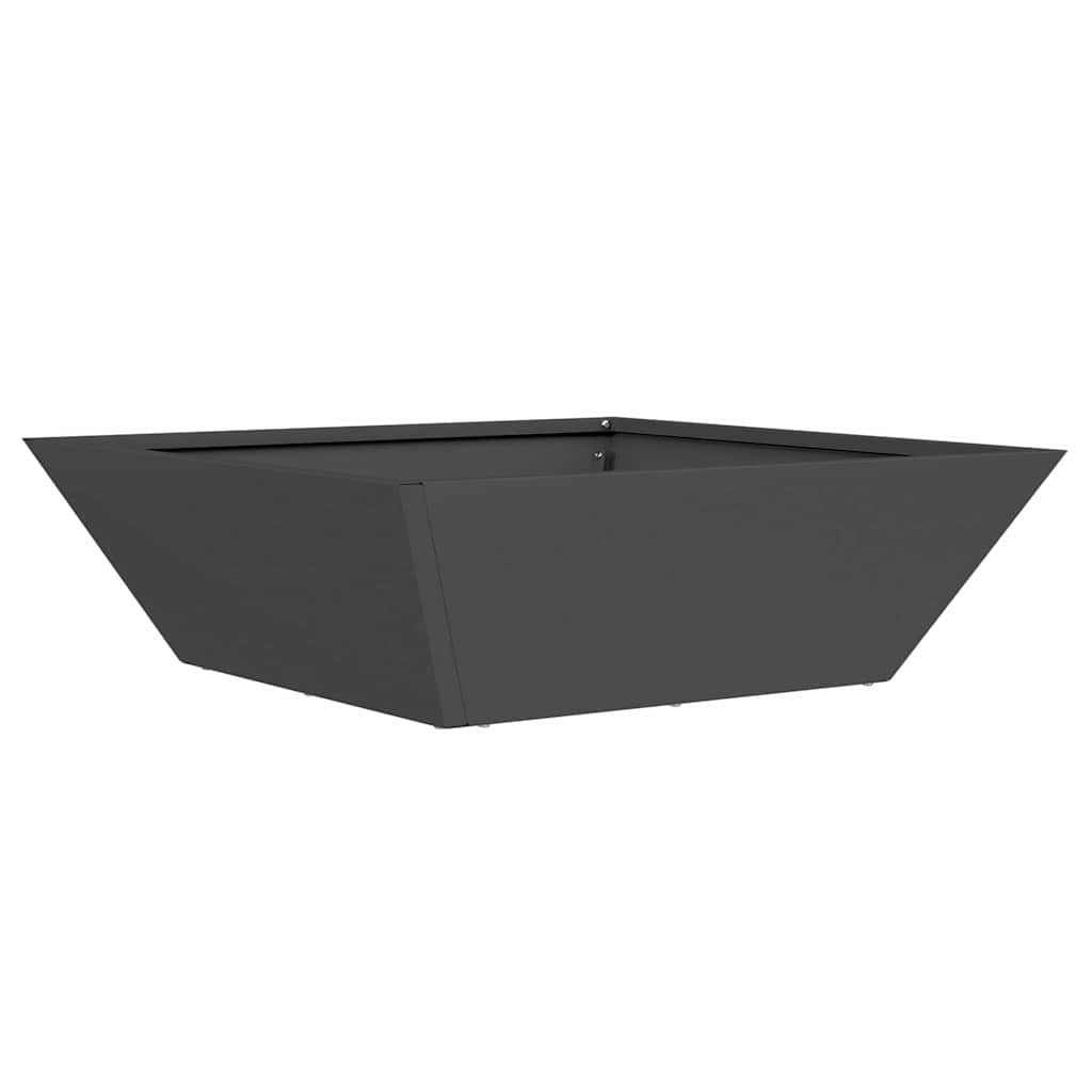 Macetero De Jardín 5 Uds. Negro 50 X 50 X 15 Cm_4
