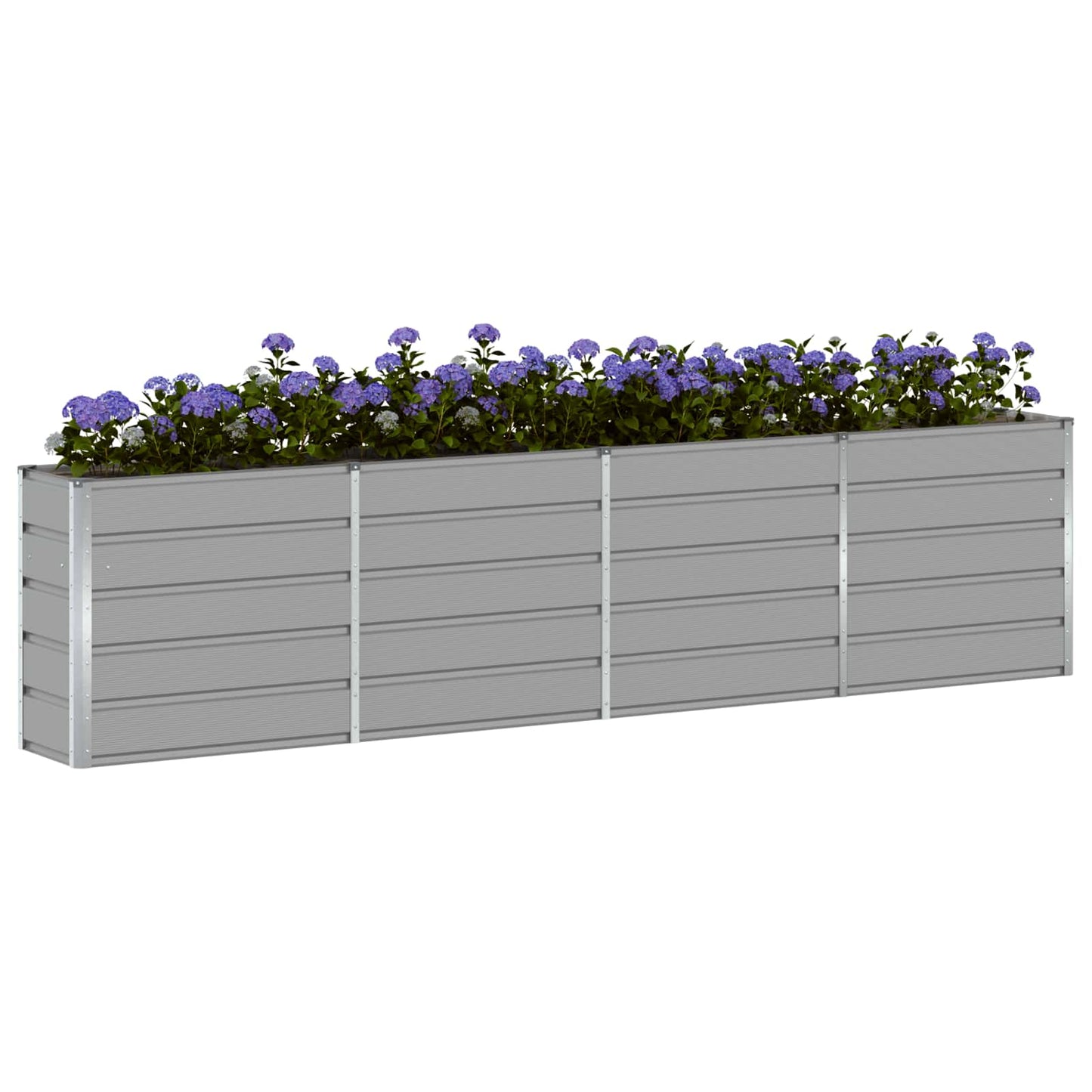 Jardinera Gris Claro 320 X 40 X 75 Cm Acero_2