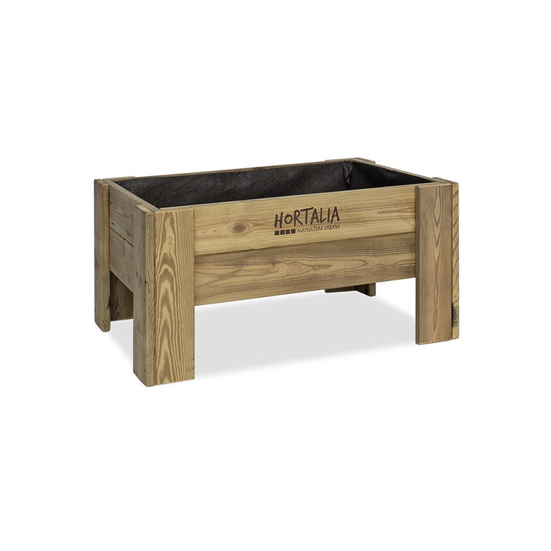 Mesa De Cultivo Elevada Madera Tratada Exterior Hortalia Gardenbrico M40 80x60x40 Cm_0