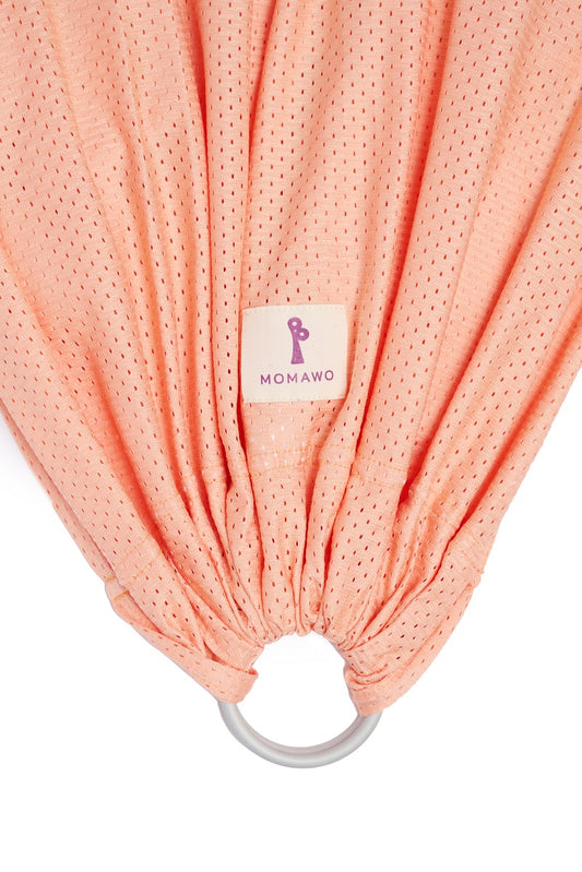 Bandolera Portabebé Momawo Splash Salmon_0