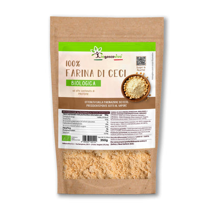 Harina De Garbanzos Pregelatinizada Bio Ioboscovivo – Alta Digestibilidad Y Lista Para Usar_0