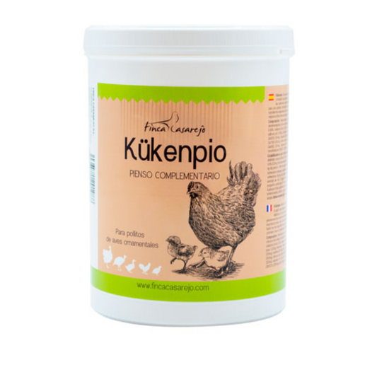 Kükenpio Alimento Complementario Rico En Probióticos Y Oligoelementos - Para Pollitos De Gallina, Faisanes, ect 550gr_0