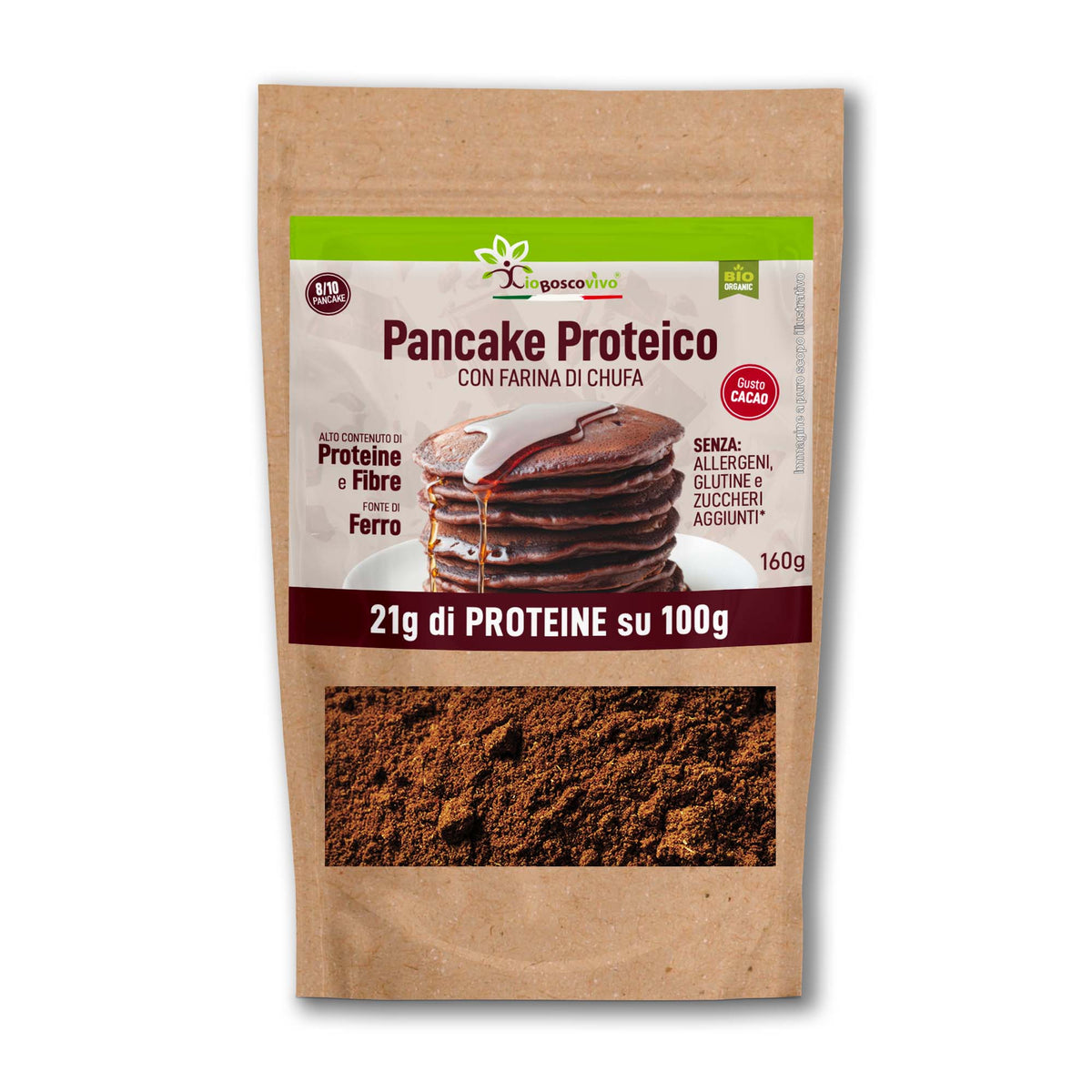 Preparado Ecológico Para Tortitas Proteicas De Cacao Y Harina De Chufa_0
