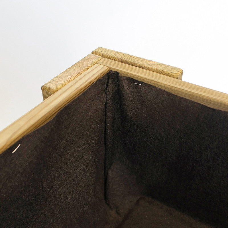 Mesa De Cultivo Elevada Madera Tratada Exterior Hortalia Gardenbrico M80 80x60x80 Cm_2