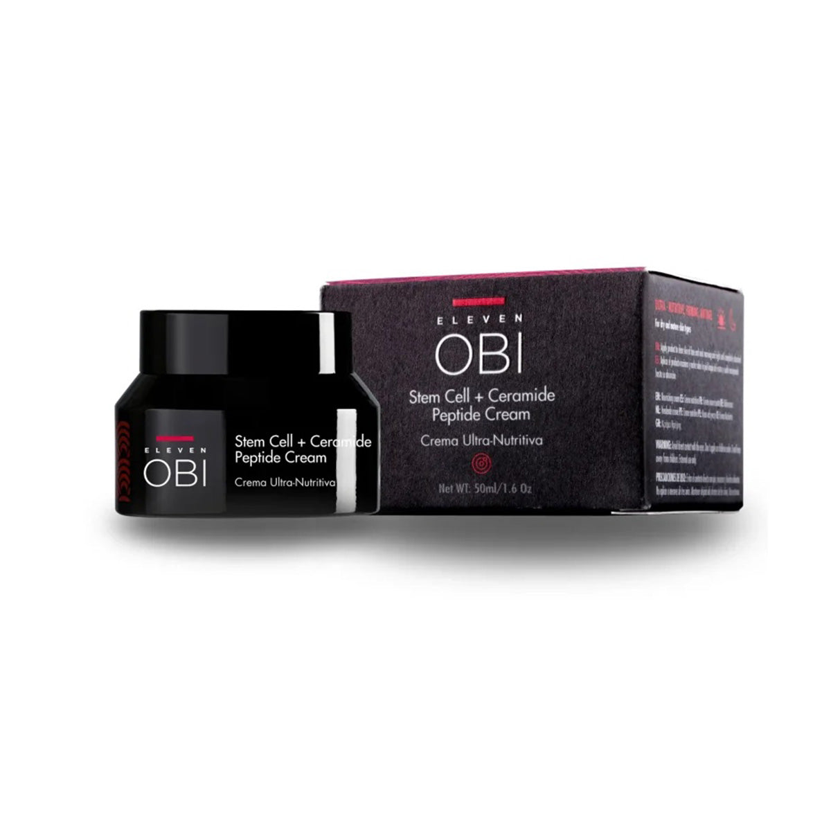 Crema de Ojos stem cell + ceramide peptide cream, Eleven Obi, 15ml