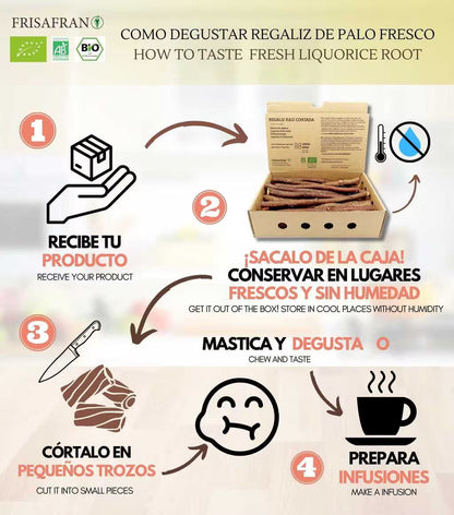 Regaliz De Palo Ecológico Fresco | Frisafran 2 Kg_4