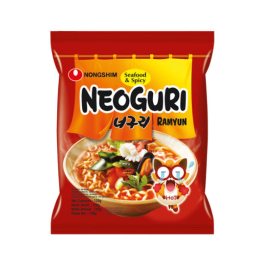 Fideos Instantáneos Marisco, Picante Nong Shim 120 g