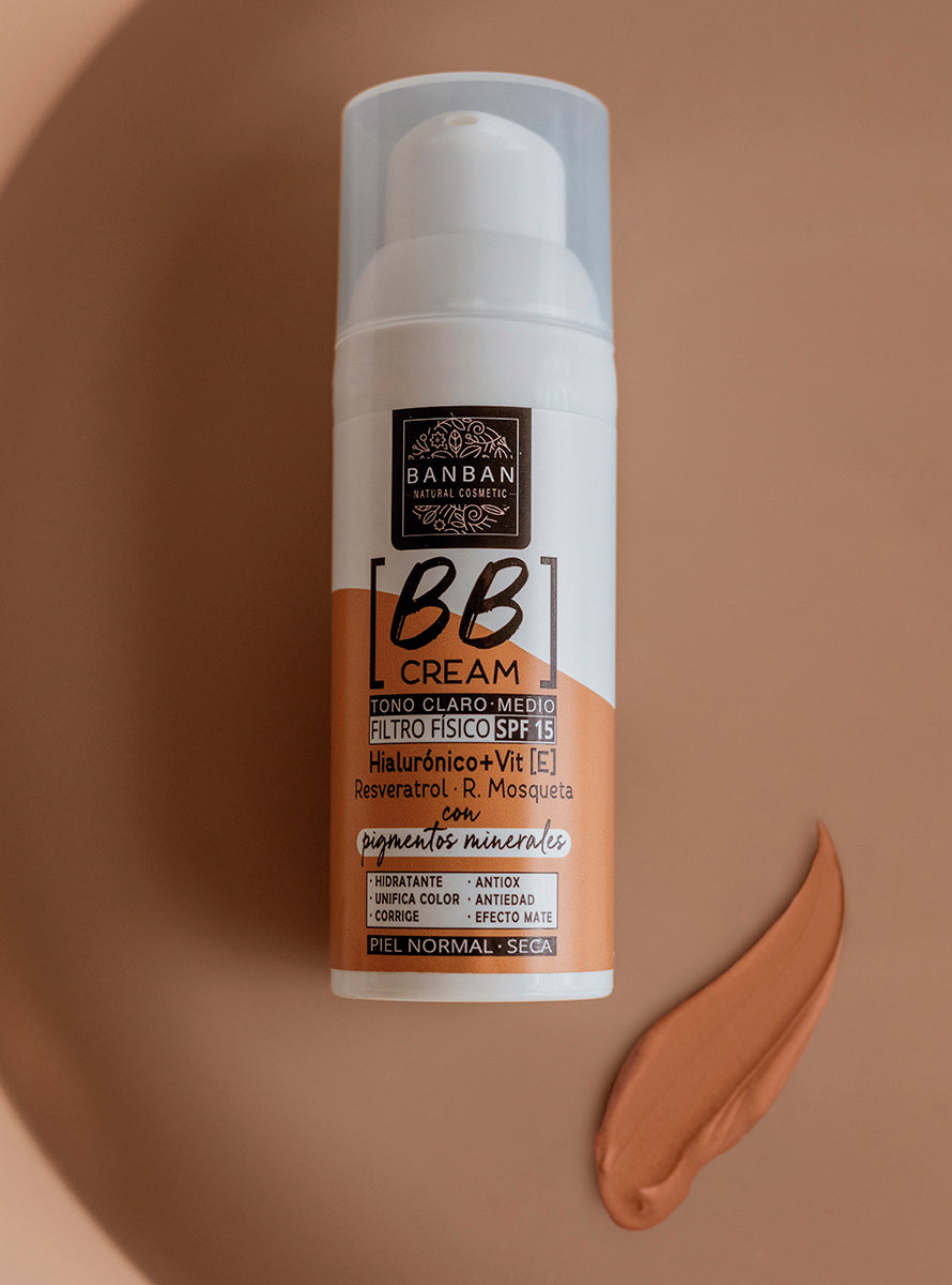 BB Cream Tono Claro Medio SPF15 50ml Banban_2