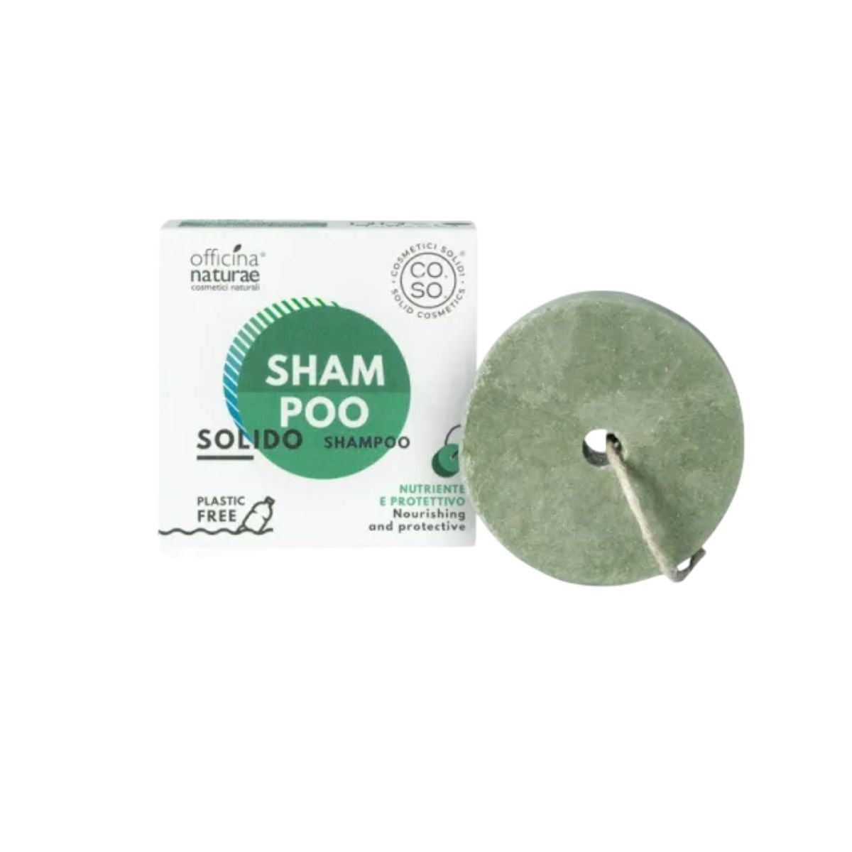 Champú Sólido Nutritivo y Protector Sin residuo 64gr Ecologico Officina Naturae