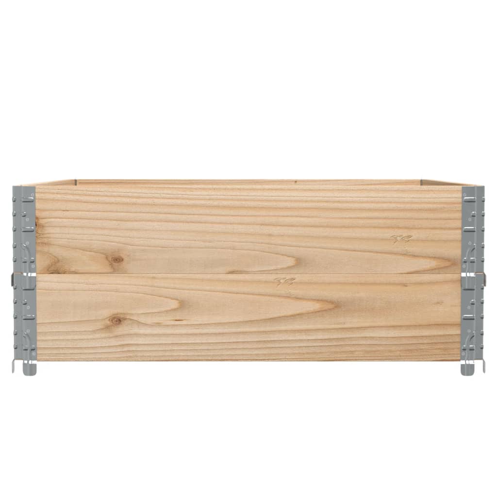 Jardinera De Madera Maciza De Pino 100x100 Cm_3