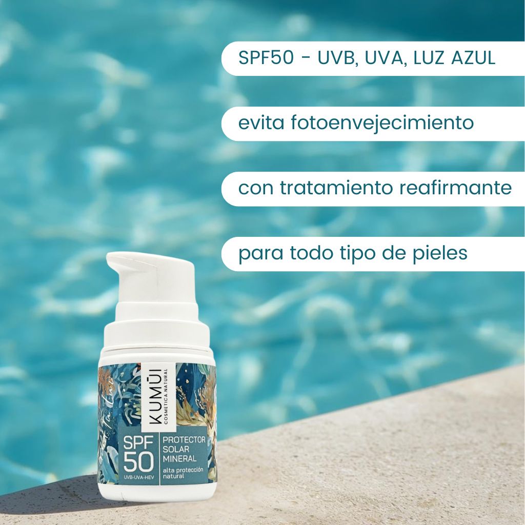 Protector Solar Mineral Spf50 – Alta Protección Natural Uvb + Uva + Hev KUMUI 50ml_3