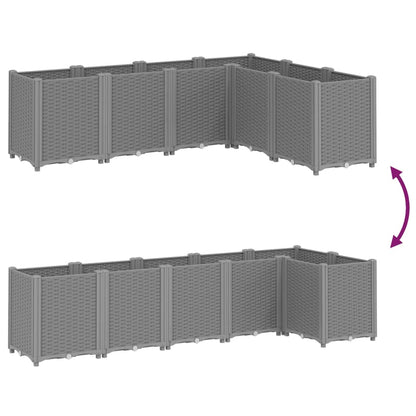 Jardinera Pp Gris Claro 160x120x53 Cm_5