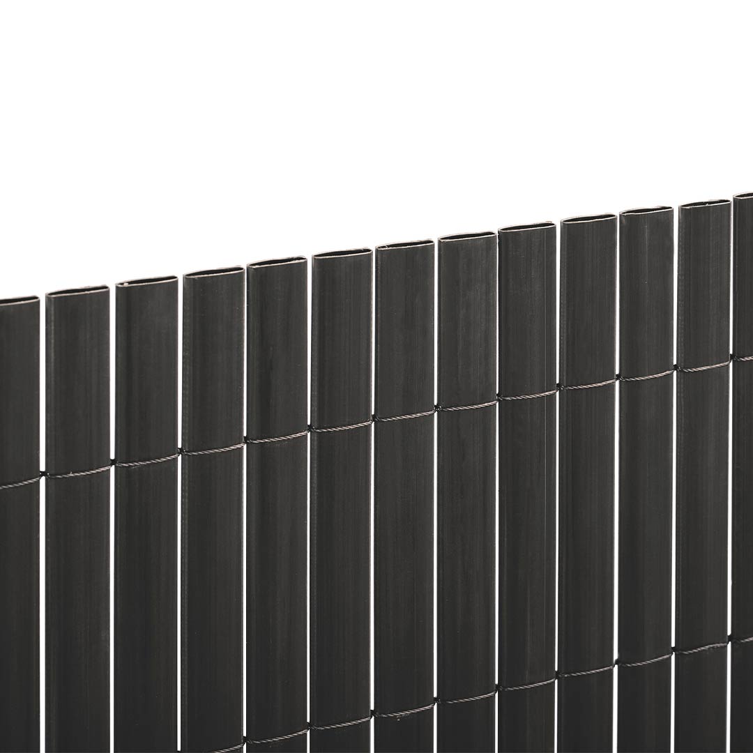 Cañizo Pvc Essential Recycane 20mm Antracita - Cerramiento Ecológico 0,9x3 M / Multicolor_0
