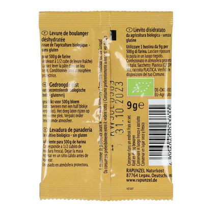 Levadura seca Rapunzel 9 g
