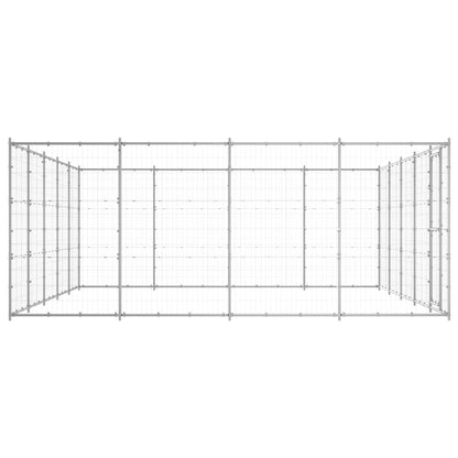 Perrera De Exterior De Acero Galvanizado 24,2 M²_2
