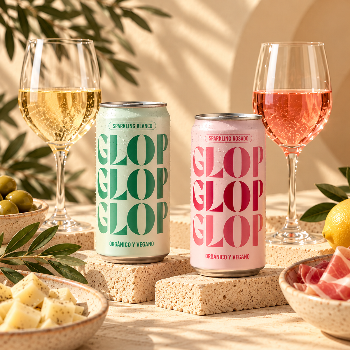 Pack 12 Latas Vino Espumoso Blanco Eco Vegano Lata 200ml_2
