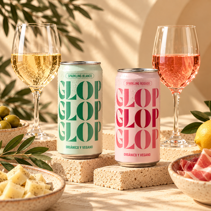 Pack 12 Latas Vino Espumoso Rosado Eco Vegano Lata 200ml_2