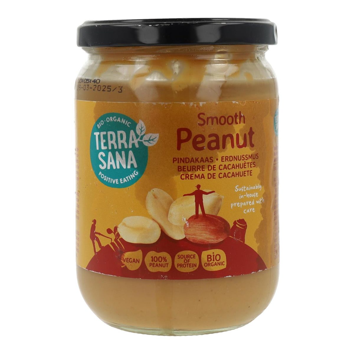 Crema de cacahuete Terrasana 500 g
