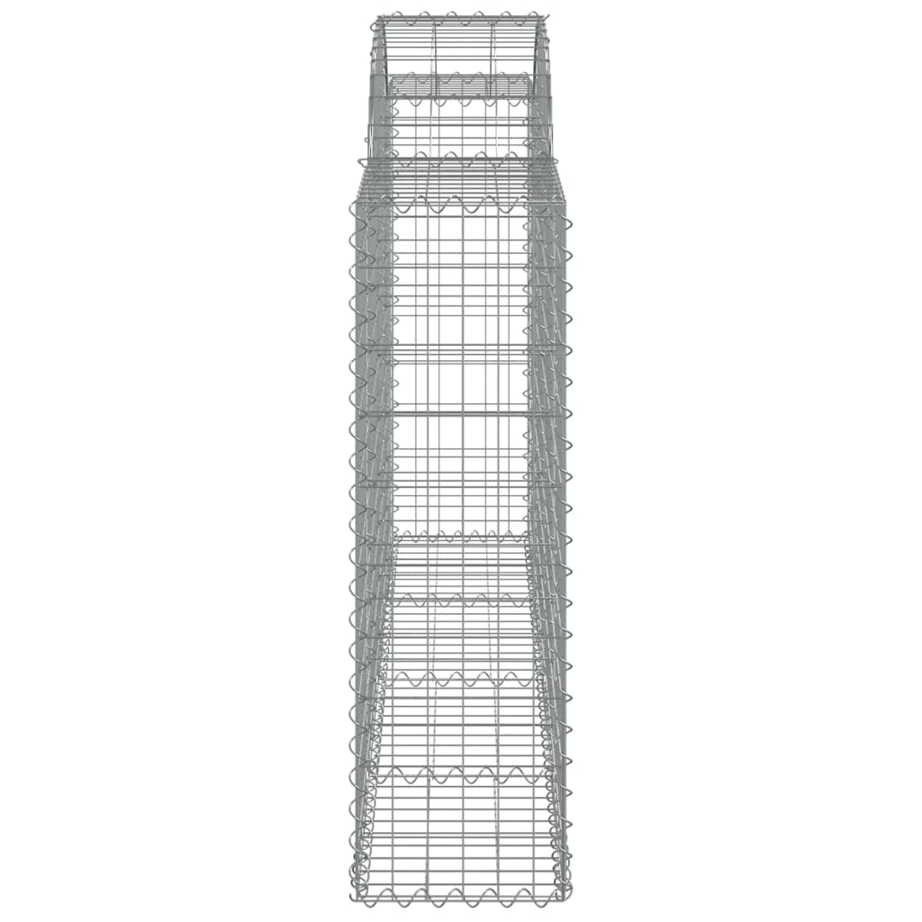Cestas Gaviones 25 Uds Forma De Arco Hierro 200x30x100/120 Cm_4